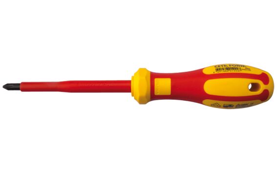 CETA FORM G02-002-150 C-Plus 1000V İzoleli Yıldız Uçlu Tornavida Ph2x150 mm