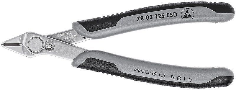 KNIPEX 78 03 125 ESD Süper Knips Keski 125 mm