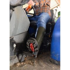 Pollyboot Galaxy VEGA S4 Koyu Haki Çelik Burunlu PU Çizme - 42