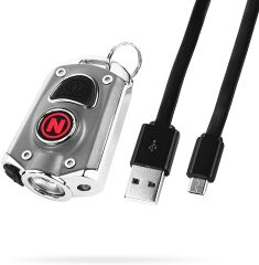 Nebo 6714 Mycro 400 Lümen Şarjlı Anahtarlık Fener