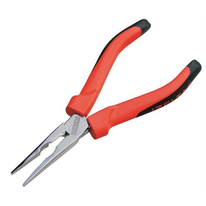 İZELTAŞ Uzun Kargaburun Düz Uçlu Ergonomik 160 mm
