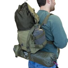 3006 Yeşil Askeri Bez Sırt Çantası