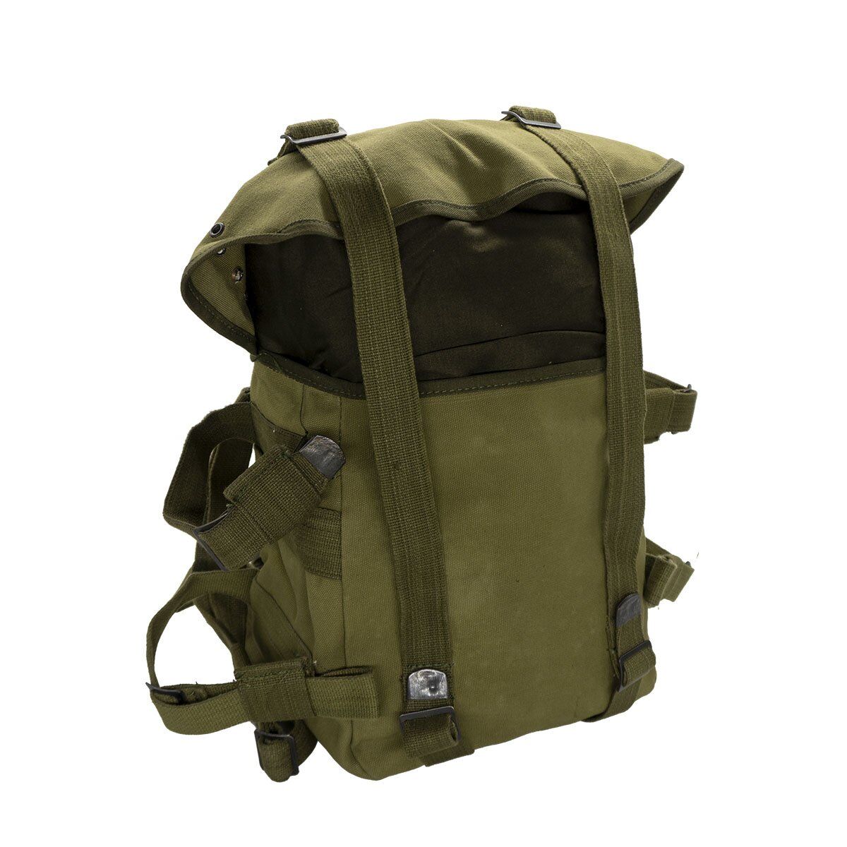3006 Yeşil Askeri Bez Sırt Çantası