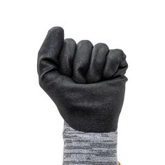 Aky 506086 Mikroköpük Süper Nitril Köpük Eldiven 3/4 Kaplı No:9/L