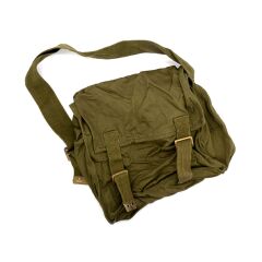 Yeşil Askeri Bez Çanta