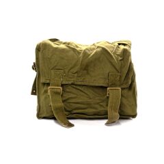 Yeşil Askeri Bez Çanta