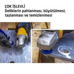 6261 Granit Seramik Fayans İçin M14 Elmas Konik Taşlama 0-70 mm