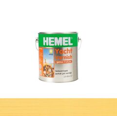 Hemel 13248 Yacht Varnish Şeffaf Parlak Yat Verniği 2.5L