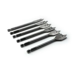 YU-SU Ağaç Delici Kelebek Yaprak Matkap Uç Seti Ahşap 6 Parça
