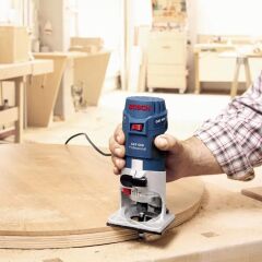 Bosch GKF 600 Kenar Freze Formika Traşlama 600 Watt