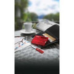 VICTORINOX 0.7100.T Swisscard Classic Ruby Kart Çakı