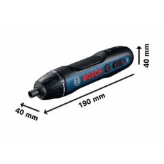 Bosch GO2 Şarjlı Tornavida 3.6 Volt (Gen-2)
