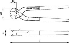 CETA FORM E36-54-0225 Betoncu Kerpeteni 225 mm