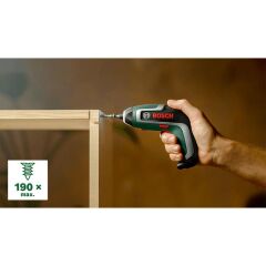 Bosch IXO7 Set Akülü Vidalama 3.6V (Eksantrik açı ve Köşe adaptörlü)