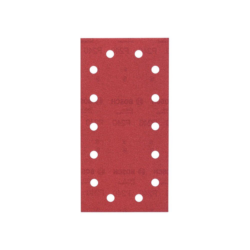 Bosch Titreşimli Zımpara Kağıdı 10'lu Set, 115x230mm 120 Kum