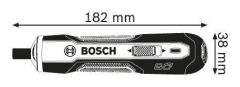 Bosch Go 3.6V Şarjlı Akülü Vidalama Tornavida 33 Parça Aksesuarlı