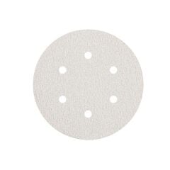 Cırtlı Zımpara 150 mm 6 Delikli (Alüminyum Oxide) 40 Kum