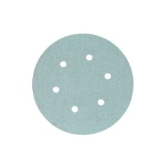 Yeşil Esnek Cırtlı Disk Zımpara 150 mm 6 Delikli 600 Kum