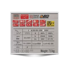 B-Tech 500301 Kaynak Makinası 250A