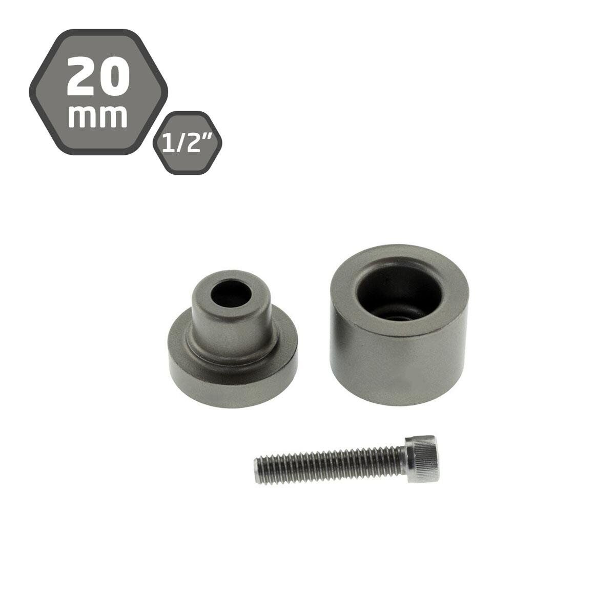 PPRC Plastik Boru Kaynak Makinası Pafta Lokma 20 mm (1/2'')