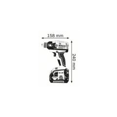 BOSCH GDX 18 V-EC Kömürsüz Motorlu Lityum Akülü 18 Volt Darbeli Somun Sıkma