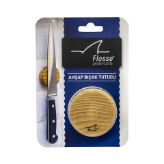 Flosse Dekoratif Ahşap Manyetik Bıçak Tutucu