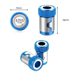 6134X3 Bits Uçlar İçin Mıknatıslı Vida Tutucu Halka 24 mm 3 Adet