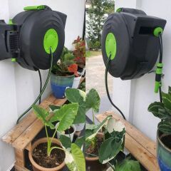 Daye DY6600W20 Otomatik Geri Sarımlı Hortum Makara Seti 20 mt