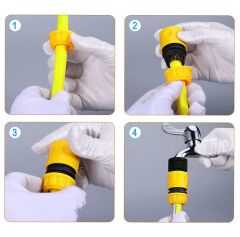 Eltu K325 Auto-Stop Hortum Bağlantı Adaptörü 1/2''