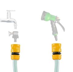 Eltu K325 Auto-Stop Hortum Bağlantı Adaptörü 1/2''