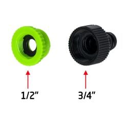 Spring Garden Vidalı Hortum Musluk Adaptörü 1/2'' - 3/4''