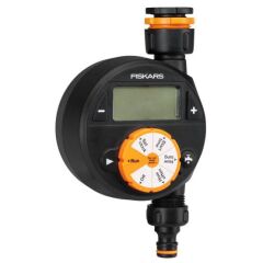 Fiskars 1054791 Tek Çıkışlı Zamanlayıcı Sulama Saati