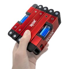 Rox 0176 Mıknatıslı Alüminyum Katlanır Su Terazisi 70 cm