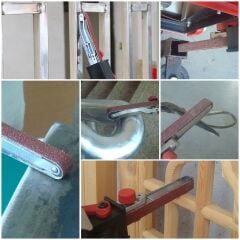 Rox Wood 0030 Taş Motoruna Takılır Şerit Bant Zımpara Aparatı
