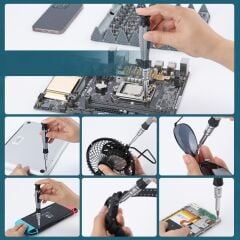UF-Tools KS-840116 Hassas 126 Parça Bits Uçlu Tornavida Seti