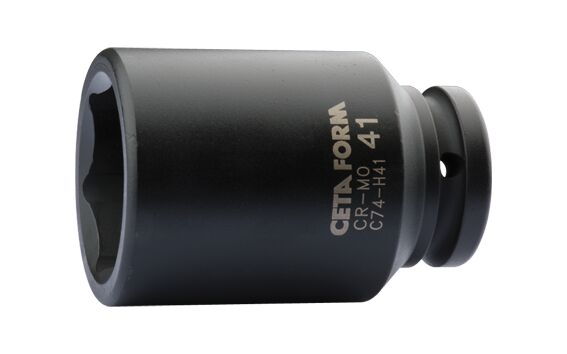 CETA FORM C74-H41 3/4'' 6 Köşe Derin Havalı Lokma Anahtar 41 mm