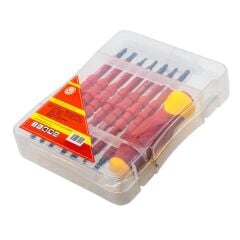 6041 Düz Yıldız Torx Değişken Uçlu İzoleli Tornavida Takımı 7 Parça