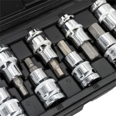 6049 1/2'' Allen Uçlu Lokma Anahtar Takımı 9 Parça