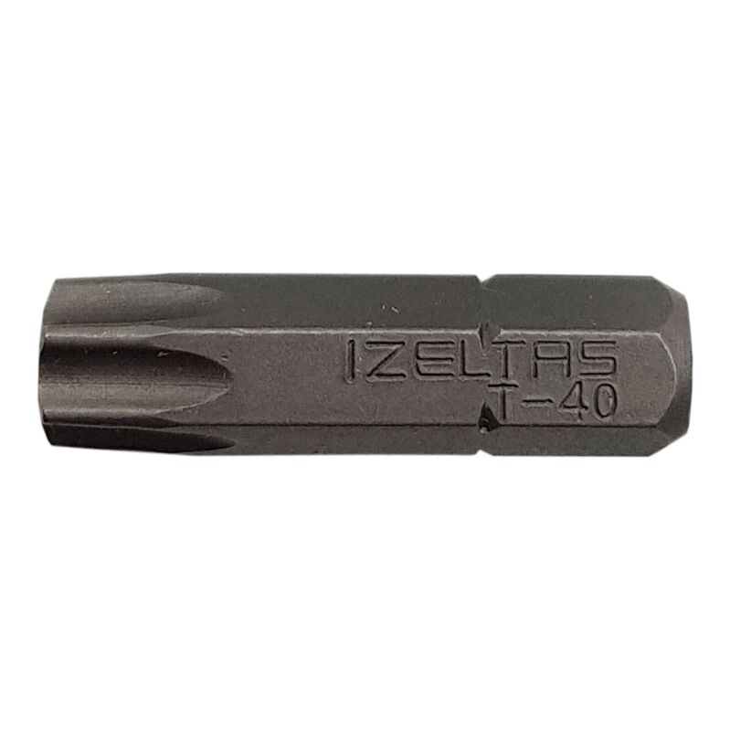 İZELTAŞ Torx Bits 25 mm T40