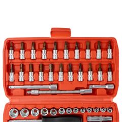 5569 Karbüratör 1/4'' Bits Uç Lokmalı Mini Lokma Takımı- 53 Parça