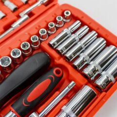 5569 Karbüratör 1/4'' Bits Uç Lokmalı Mini Lokma Takımı- 53 Parça