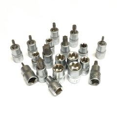 5440 1/2'' İç-Dış Torx Lokma Anahtar Takımı 19 Parça