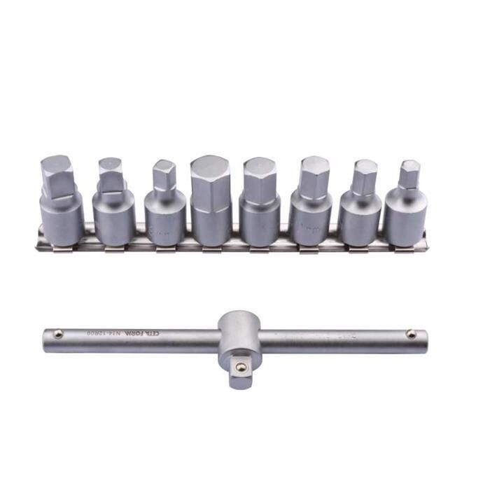 CETA FORM N14-12R09 9 Parça 3/8'' Karter Tapa Anahtar Takımı