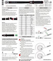 CETA FORM D02F-2110 Exacto Tork Anahtarı (Pencere Göstergeli) 1/2'' 20 - 100 Nm