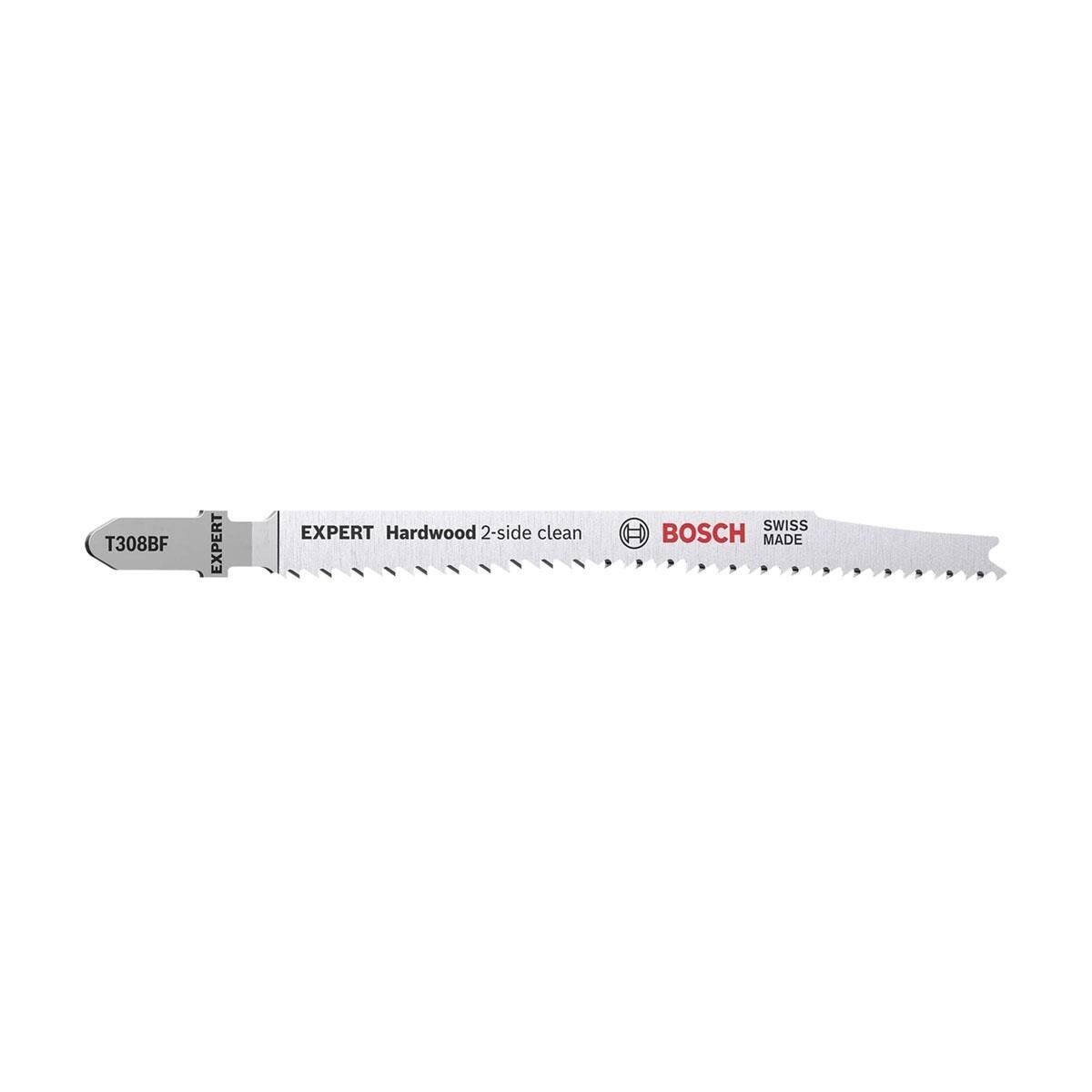 Bosch Expert T308 BF Temiz Düz Kesim Sert Ahşap Dekupaj Testere Bıçağı