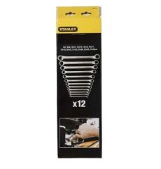 Stanley 1-95-774 Yıldız İki Ağız Anahtar Takımı 12'li Set