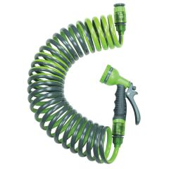DAYE DY5910S Spiral Bahçe Sulama Hortum Seti 10 mt