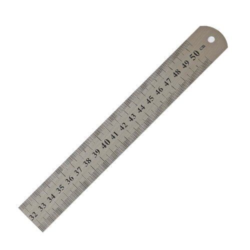 Leo Çift Taraflı Çelik Cetvel 500 x 30 mm