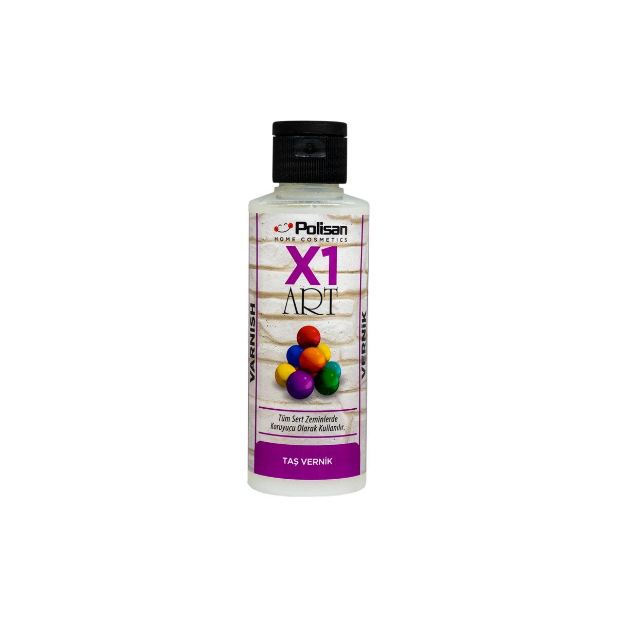 Polisan X1ART Taş Vernik Mat Şeffaf 120ml