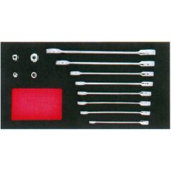 CETA FORM B05-E12 C-Gear Cırcırlı Kombine Anahtar Takımı 12 Parça (Düz)